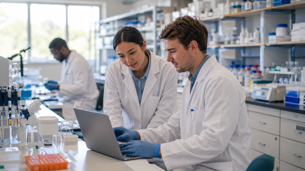 Scientists Managing Lab Supply Operations